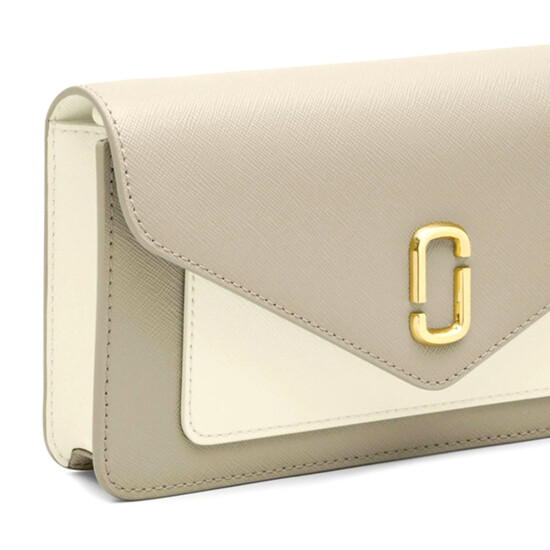 Marc Jacobs - Cartera con cadena, LongShot Beige
