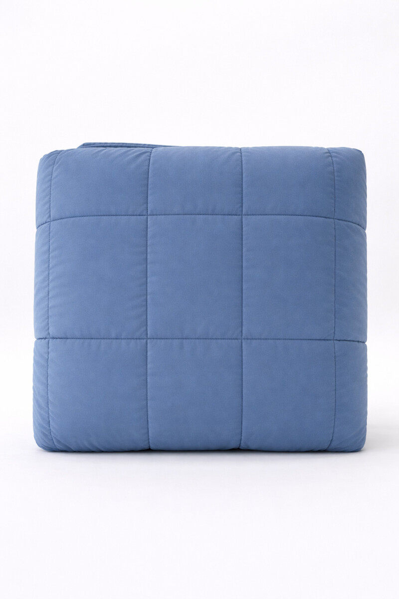 ACOLCHADO 1 PLAZA - AZUL 