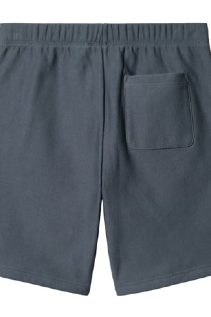 American Script Sweat Short Azul