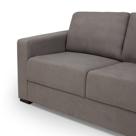 Sofá Amalfi - Tela Microfibra - 2 cuerpos TB7130 - Gris