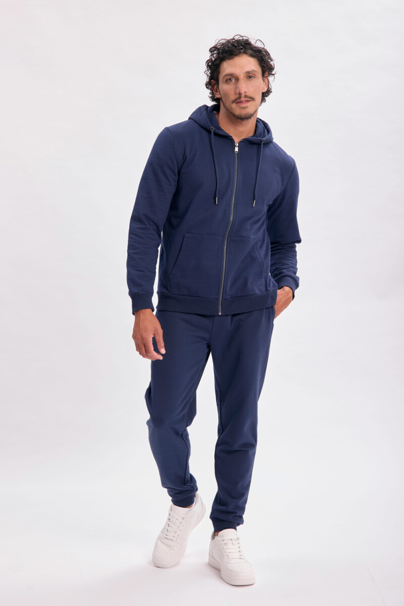 Campera deportiva Azul Marino