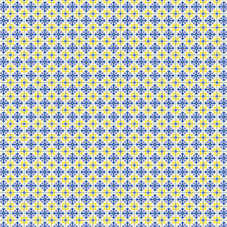 Hule Térmico Azulejo Portugues Amarillo Hule Térmico Azulejo Portugues Amarillo