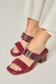 Sandalia alexa Bordeaux