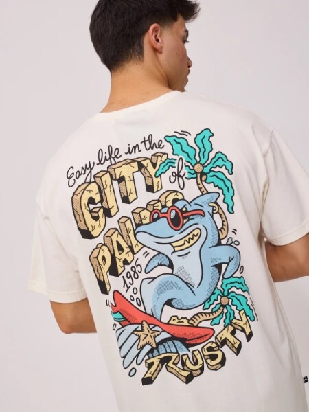 T-SHIRT RUSTY QUIQUE CRUDO