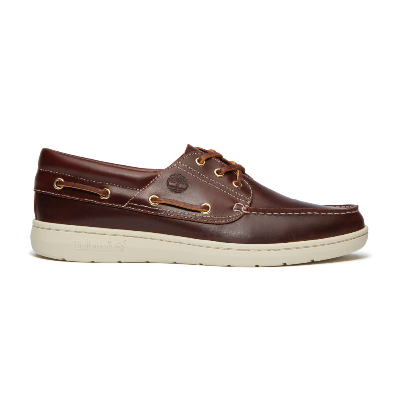 Zapatos Naúticos Portofino Pier Hombre Burgundy Full Grain