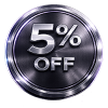5% OFF · Cyber BBQ