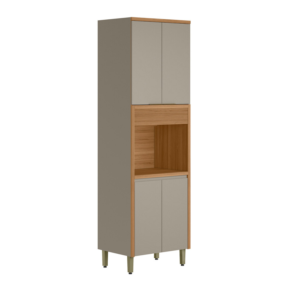 Mueble Torre Para 1 Microondas Modelo Allure 
