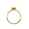 Anillo Corazón-Oro 18k-Piedra Zirconia-AN9512 conpiedra