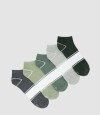 Pack x5 medias cortas deportivas combianadas Variante 41