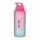 Botella Tritán Deco Letras Plástica 1Lt c/ Manija Moly Renga Rosa
