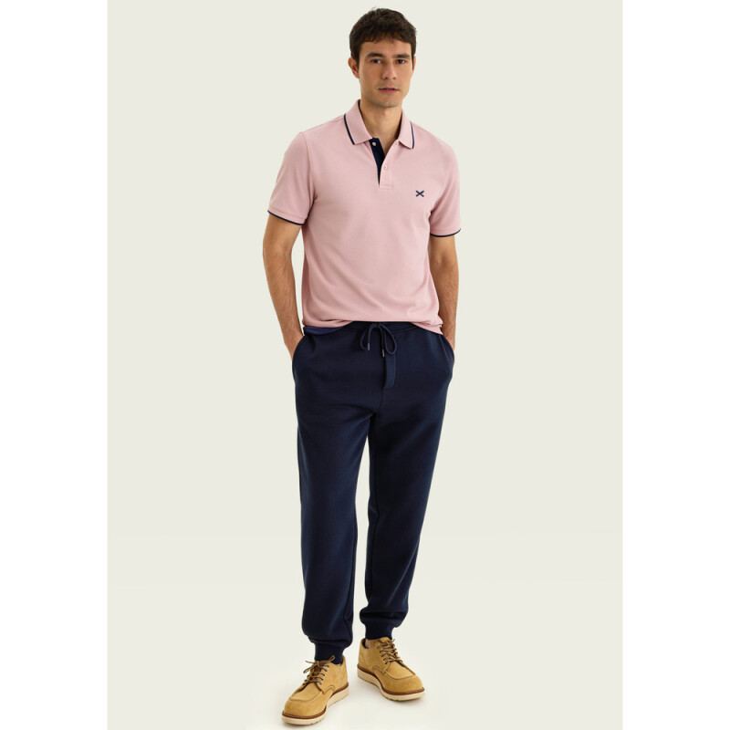 CAMISA POLO MM MASC AZUL MEDIO