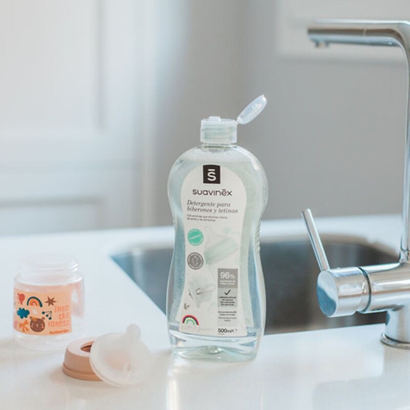 Detergente para mamaderas y tetinas 550+200 ml Gratis Detergente para mamaderas y tetinas 550+200 ml Gratis
