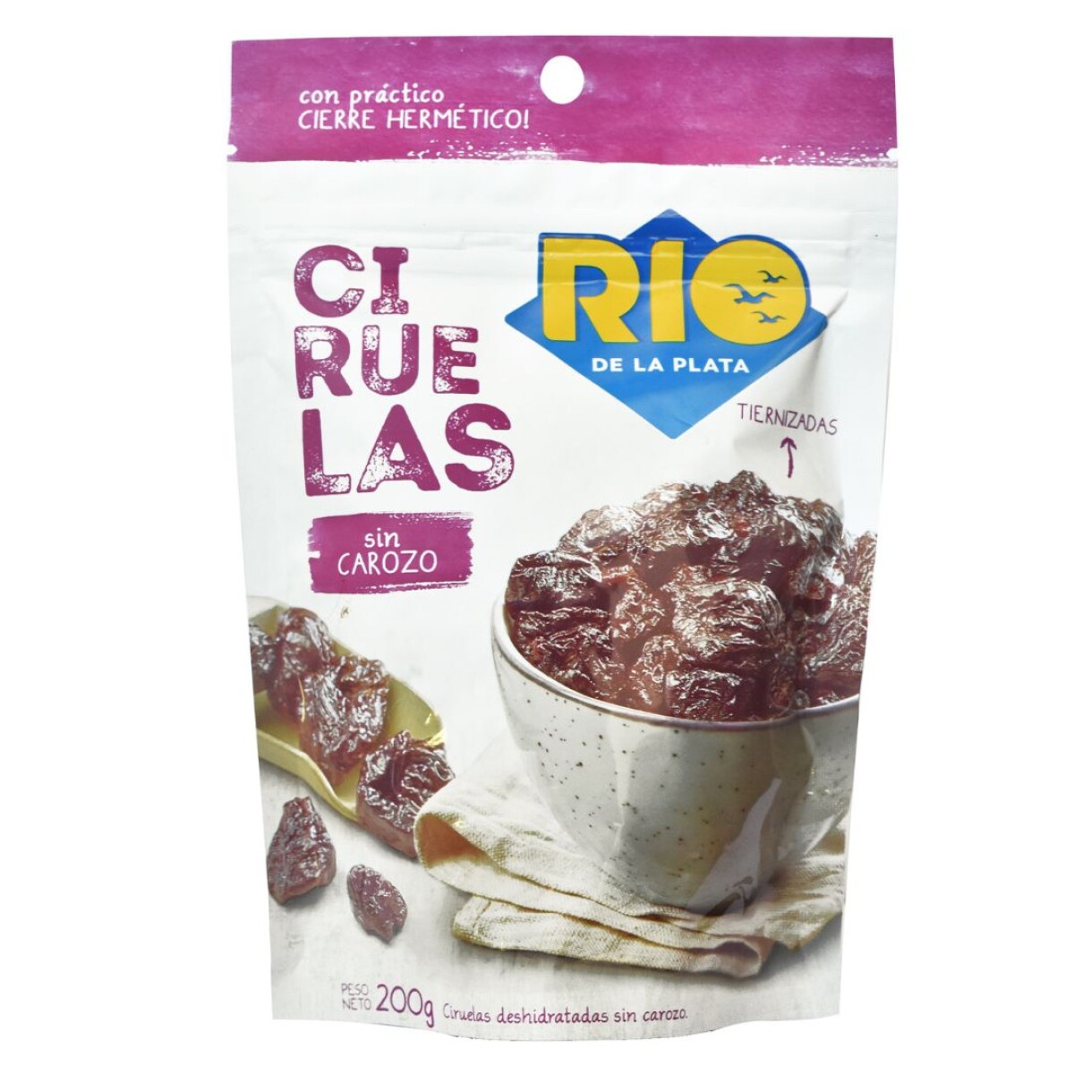 CIRUELA S/CAROZO DOY PACK RIO DE LA PLATA 200 GR 
