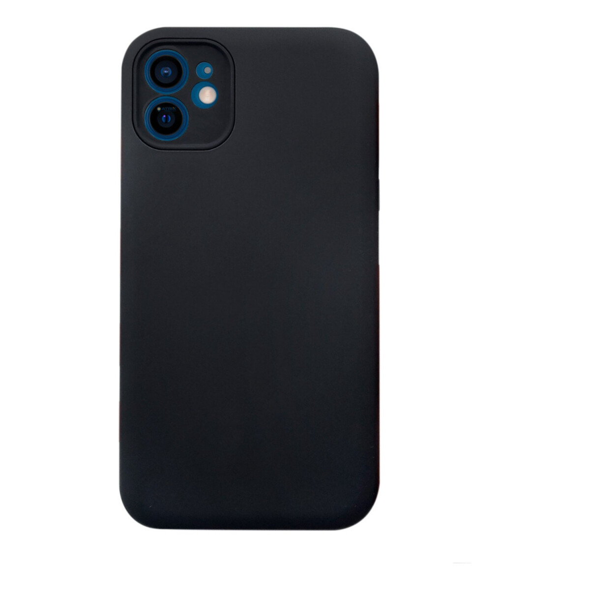 Carcasa Celular Funda Protector TPU Case Silicona Para iPhone 12 - Variante Color Negro 