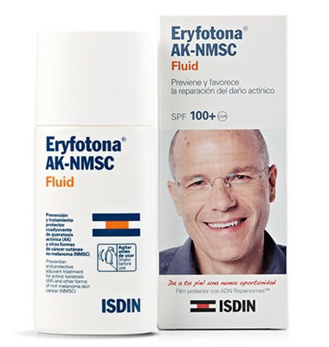 Protector Solar Isdin Eryfotona AK-NMSC Fluid FPS100+ 50ml 