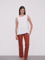 Musculosa Peder Marfil / Off White