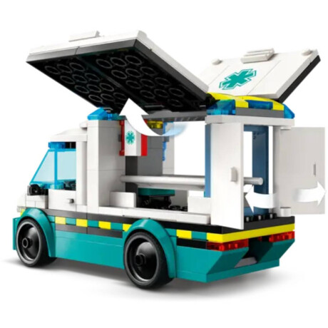 Lego City Ambulancia de Emergencias 184 Piezas 5+ Lego Boys