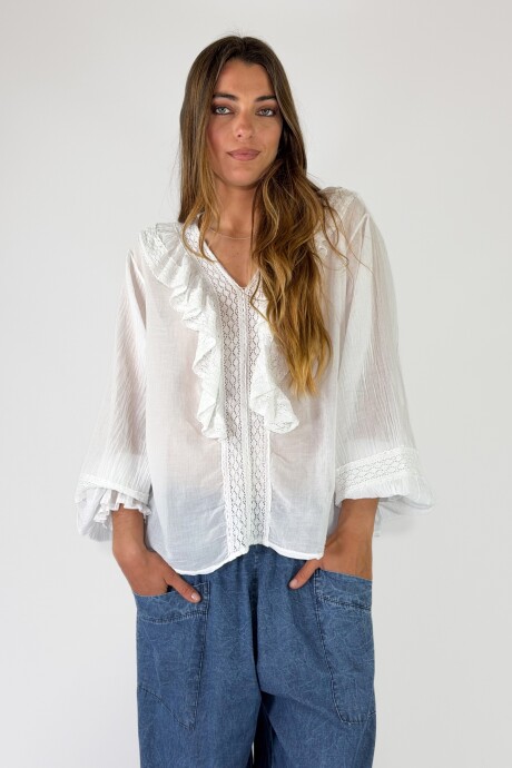 BLUSA BARU Blanco