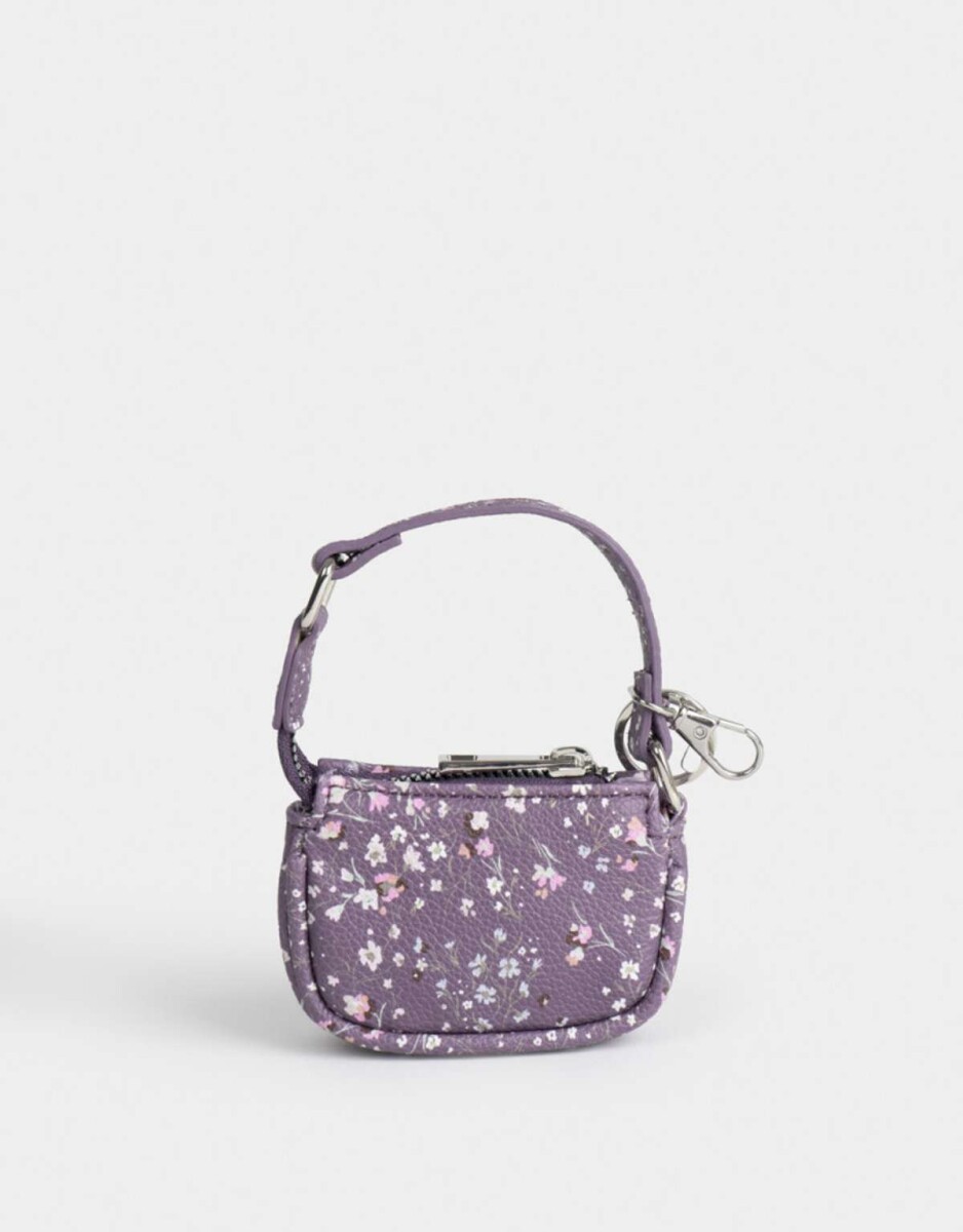 Monedero Formato Cartera - Estampado Flores 