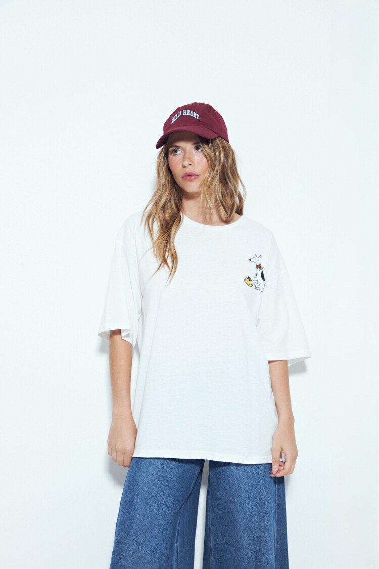 REMERA AROMO Blanco