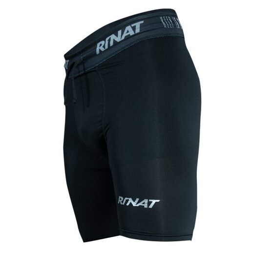 Calza Rinat Futbol Hombre Corta Under Plus Negro S/C