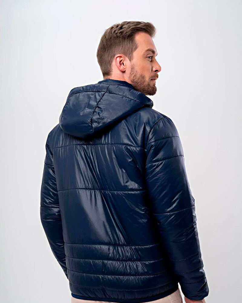CHAQUETA PUFFER COM CAPUZ Azul marino