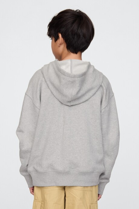 Canguro Logo Gap Con Felpa Italy Niño Light Heather Grey B08