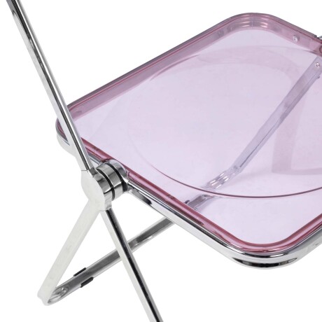 SILLA DE COMEDOR PET-Y-METAL ROSA SOFÍA