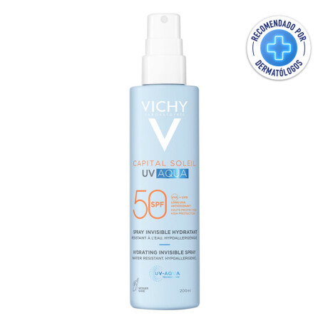 Protector Solar Vichy Capital Soleil UV Aqua Invisible Spray FPS50 200ml Protector Solar Vichy Capital Soleil UV Aqua Invisible Spray FPS50 200ml