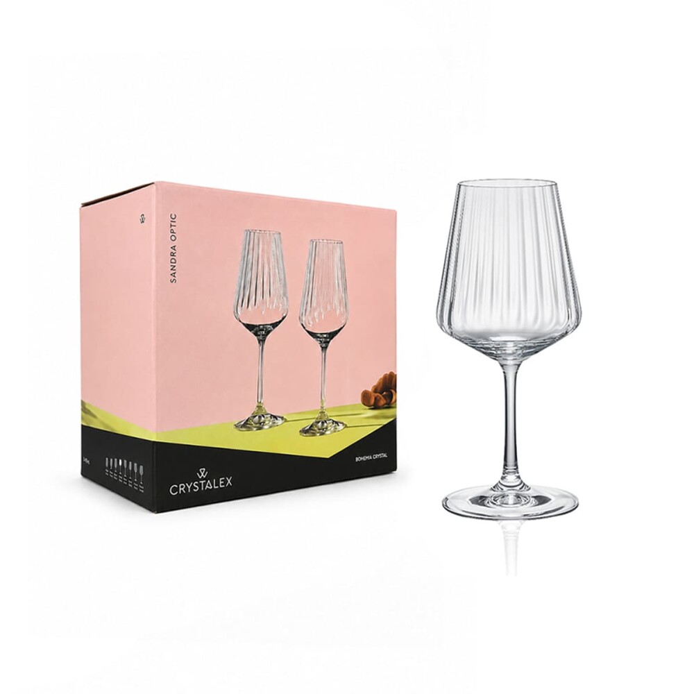 Set copas Optic 450 ml x6 BOHEMIA Set copas Optic 450 ml x6 BOHEMIA