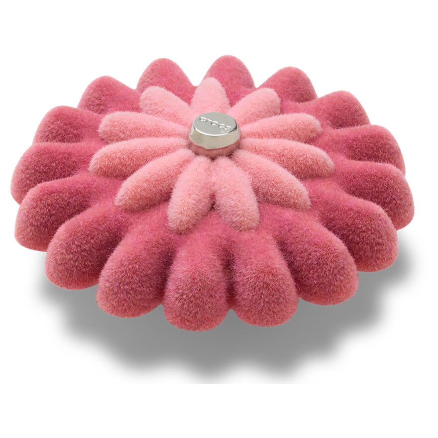 Jibbitz Pink Velvet Flower 1 Multicolor