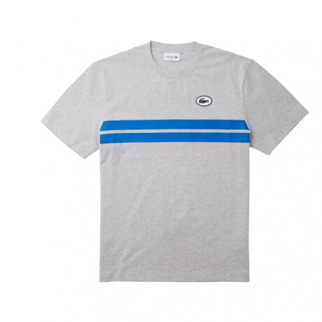 LACOSTE HERITAGE ESTAMPADO WHITE/BLUE