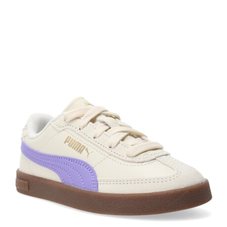 Championes Infantiles Puma Club II Era Beige Natural - Lavanda