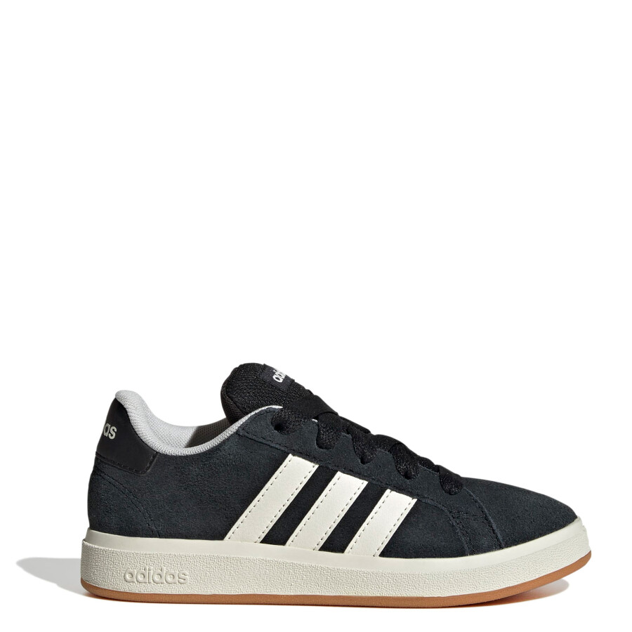 Championes de Niños Adidas Court 00s Jrs Negro - Blanco