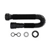Sifón extensible corrugado negro 110 cm Univ. Blukit Sifón Extensible Corrugado Negro 110 Cm Univ. Blukit