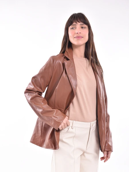 CHAQUETA VICTORIA MARRON
