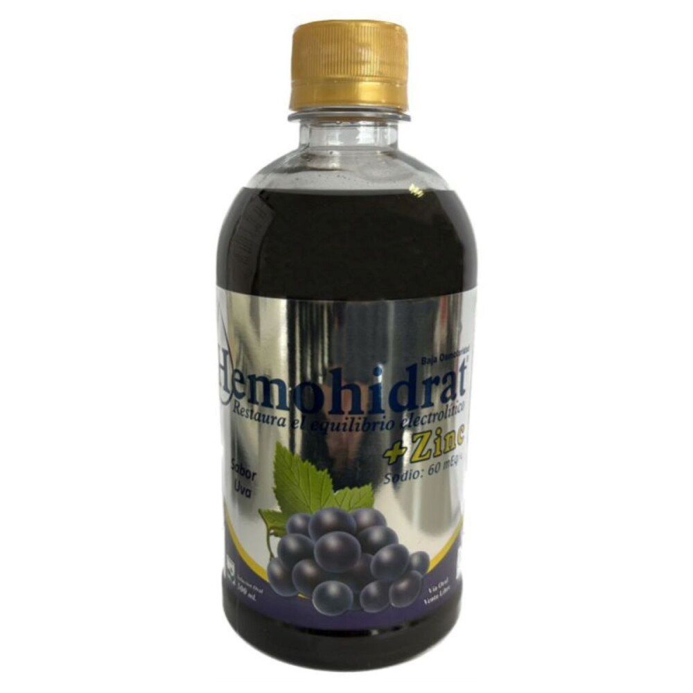 HEMOHIDRAT+ZINC UVA SOL. FR. X 500 ML. única