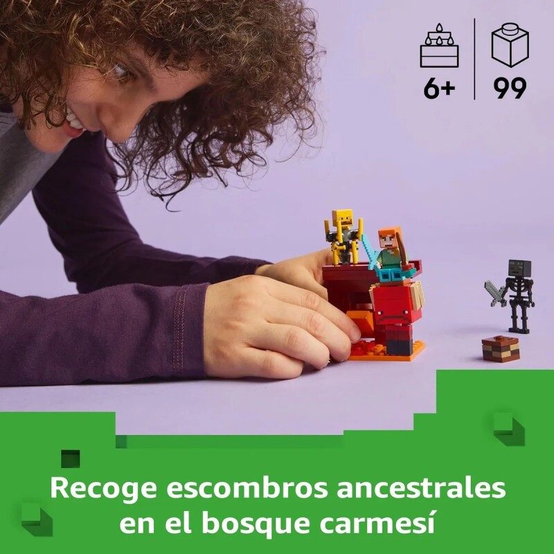 Lego Minecraft La Batalla De Lava Del Inframundo 99 Piezas Lego Minecraft La Batalla De Lava Del Inframundo 99 Piezas