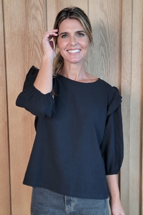 Blusa Bianca Negro
