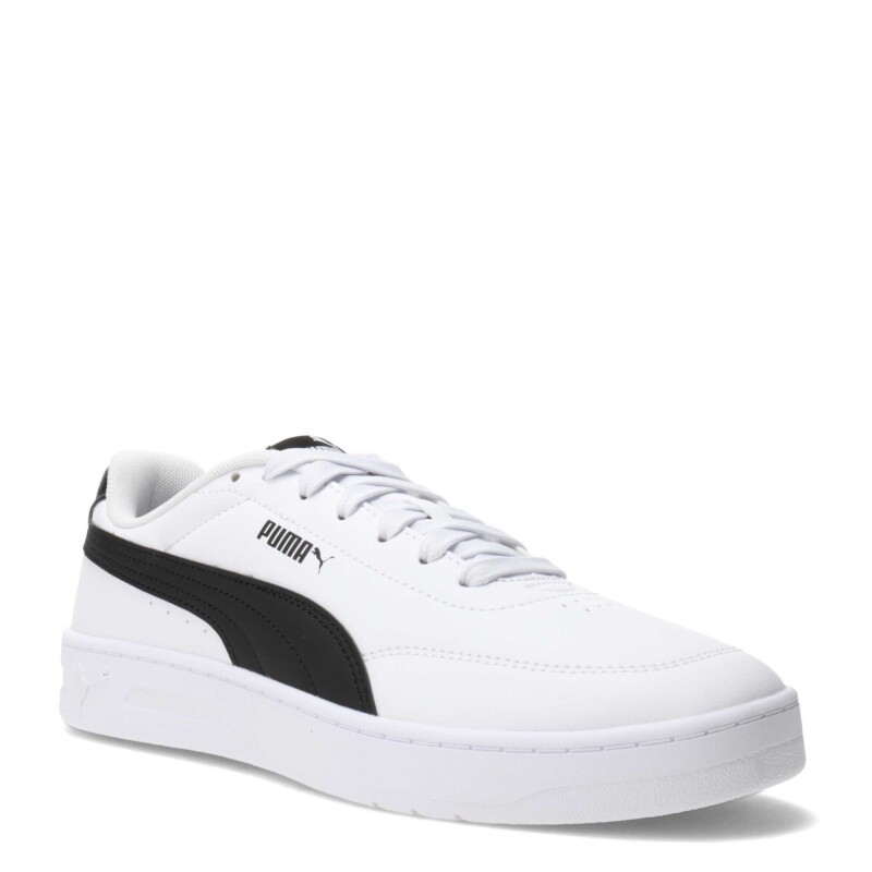 Championes de Hombre Puma Court Classic Clean Blanco - Negro