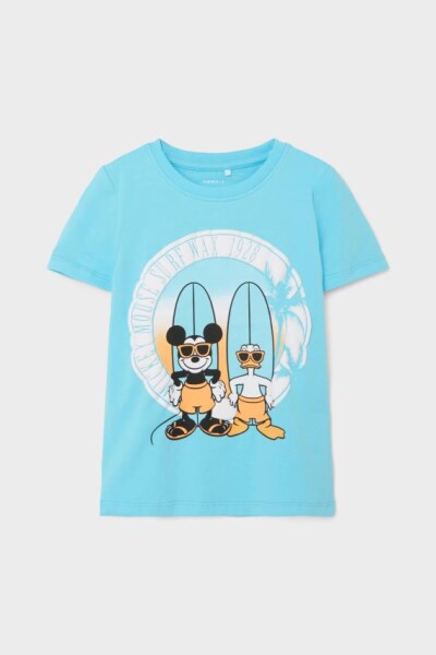 Camiseta Con Estampa De Mickey Mouse Bachelor Button