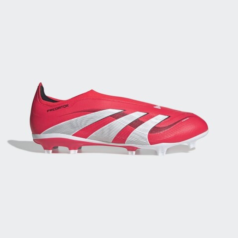 Championes Adidas Predator League Sin CordonesFG/MG Rojo