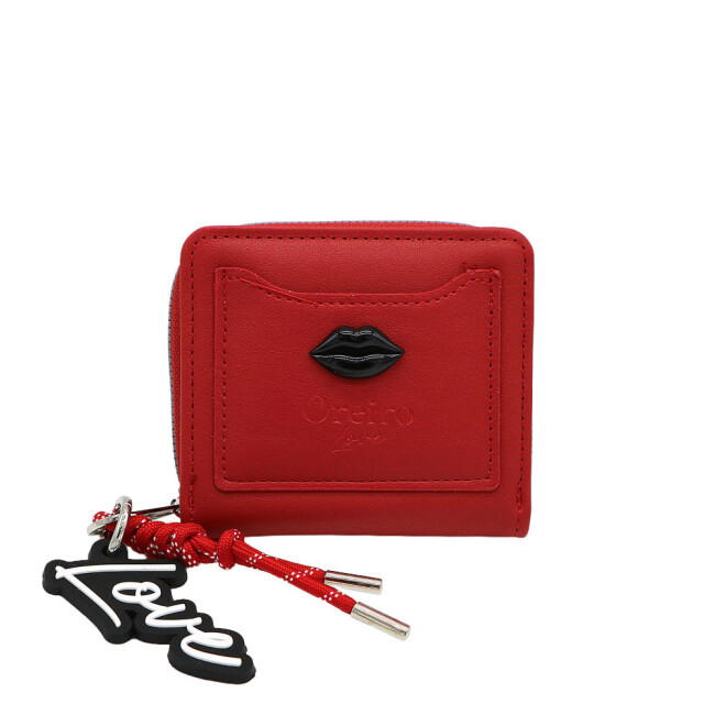 Billetera Las Oreiro Rojo