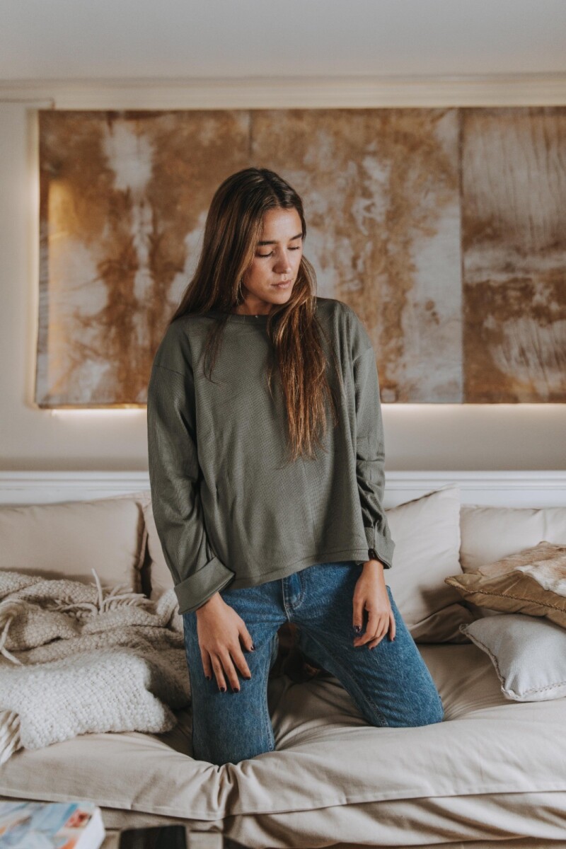 Comfortable T-shirt - Verde 