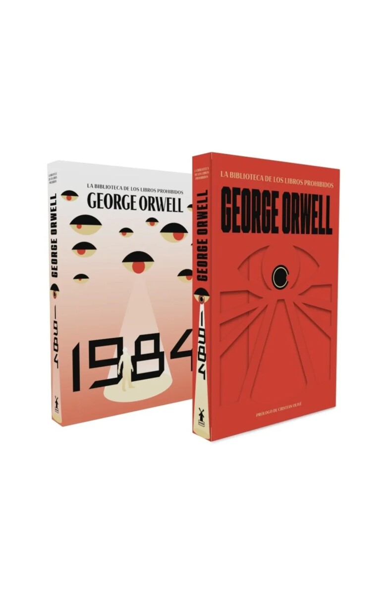 1984 . Edición especial con sobrecubierta troquelada 