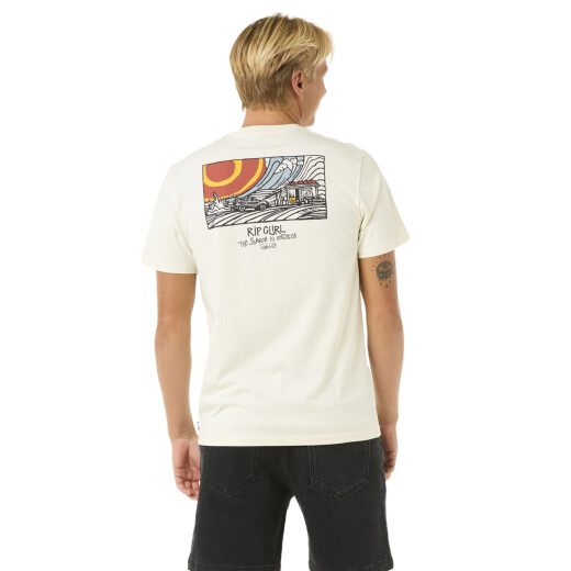 Remera Rip Curl Keep On Trucking Tee Remera Rip Curl Keep On Trucking Tee
