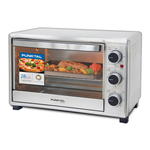 HORNO ELECTRICO PUNKTAL 28L PK-028 INOX HORNO ELECTRICO PUNKTAL 28L PK-028 INOX