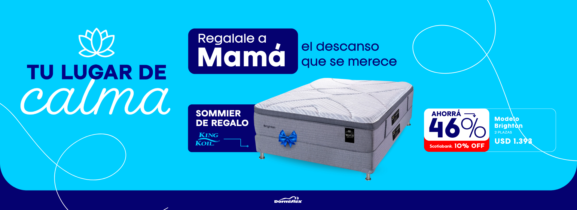 Sommier de regalo Brighton
