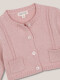 Chaqueta Con Bolsillos Rosa Viejo