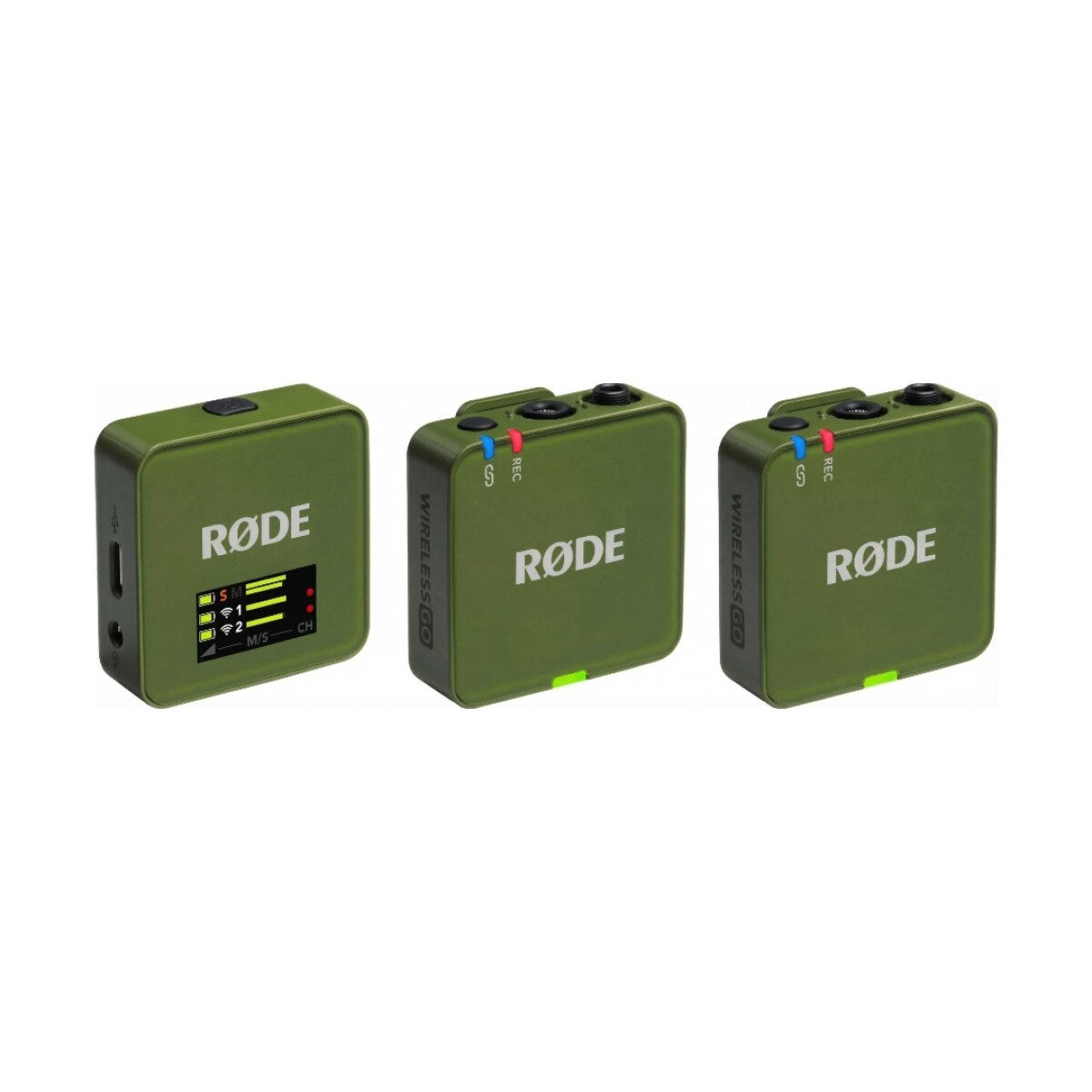 Microfono Inalambrico Rode Wireless Go Iii X2 Mic Moss 